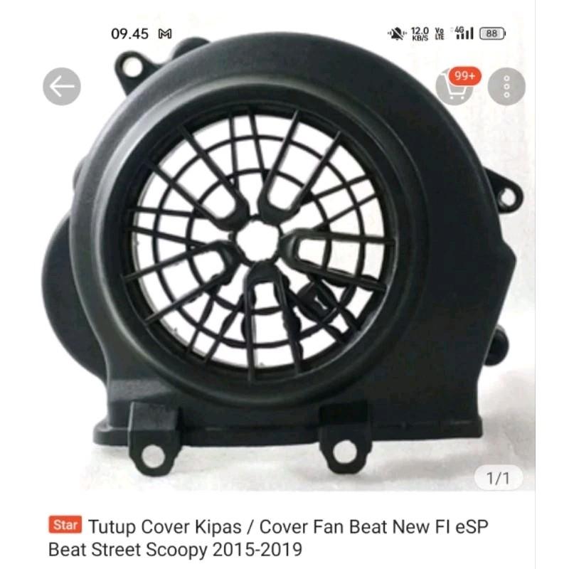 Tutup cover kipas set Spiner Spinner Putar Motif bintang full Vespa Beat Fi Street Scoopy Mio Vario Mio M3 Mio Soul GT Motor Motorcycle 5