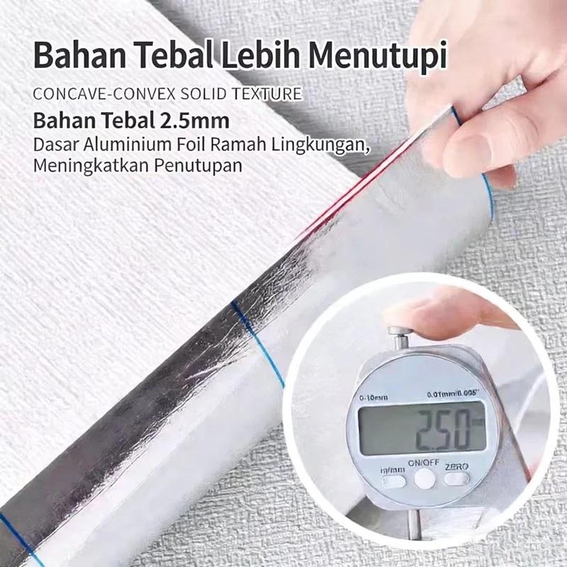 Gruper-Wallpaper foam Linen Roll Wallpaper Dinding form Dekorasi Kamar 280X50cm/2.5mm Gruper-Wallpaper foam Linen Roll Wallpaper Dinding form Dekorasi Kamar 280X50cm/2.5mm