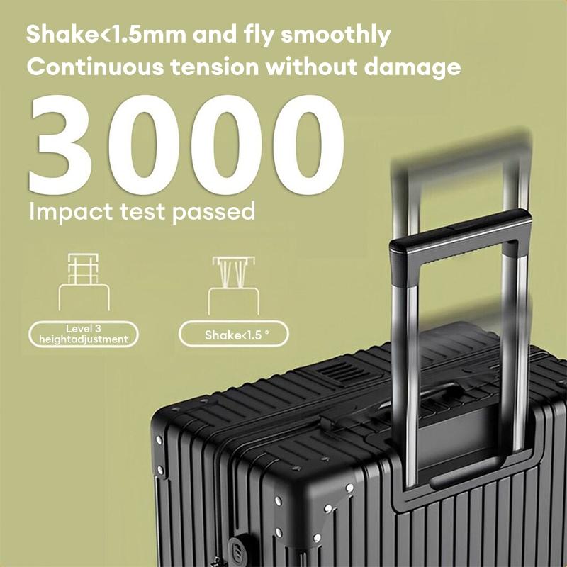 BE 20/24 Inch Travel Luggage Lightweight ABS Suitcase With 360° Spinner Wheels & Large Capacity