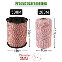 Gambar BEANABELL Kawat Pagar Listrik Peternakan Jaring Pagar Listrik Panjang 200 / 500 Meter Pagar Listrik Untuk Pertanian Perkebunan Peternakan - 200M dari scarlettofficial.id Kota Cimahi 2 Tokopedia