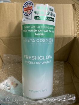 Product Review of [Live] Nước Tẩy Trang Phục Hồi, Cấp Ẩm - Freya Cosmos FreshGlow Micellar Water -  Mỹ Phẩm Trang Điểm Cosmetic from Q**i 3