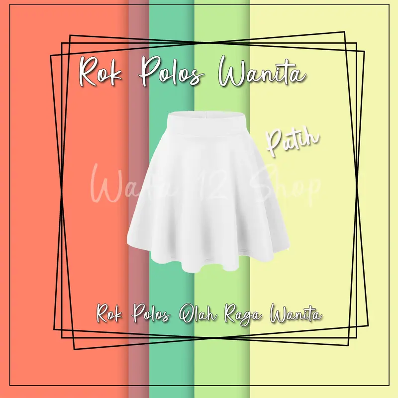 Rok Mini Anak Polos dengan Gaya Koran Style Buat Si Kecil 6