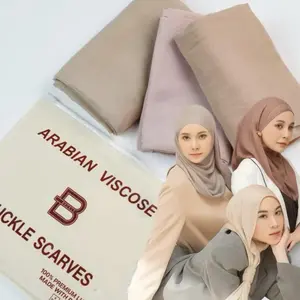 Pashmina Arabian Viscose Bucle scarves - Pashmina Voal Viscose