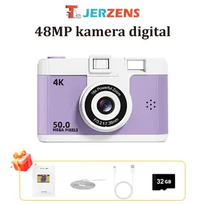 [COD] Digicam 50MP Kamera Digital Pocket Layar LCD 2,4Inci Digital Camera Mini Pembesaran 8X Anti-guncangan Yang Cerdas