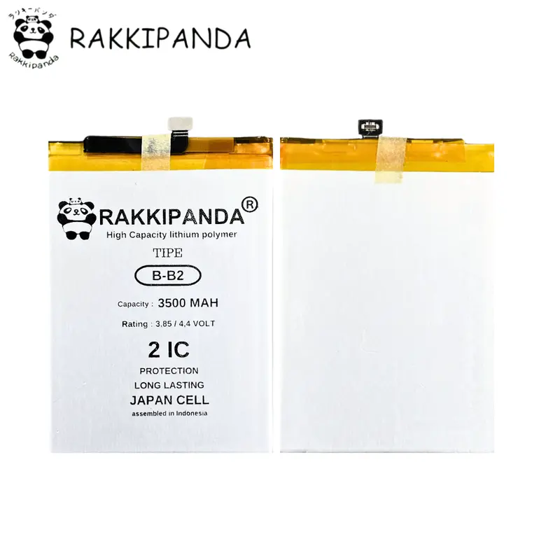 RakkiPanda B-B2 Compatible With Vivo V5 1601/V5S 1612/V5 Lite 1609/Y65 1719/Y66/Y67 Batre Batrai Baterai 2