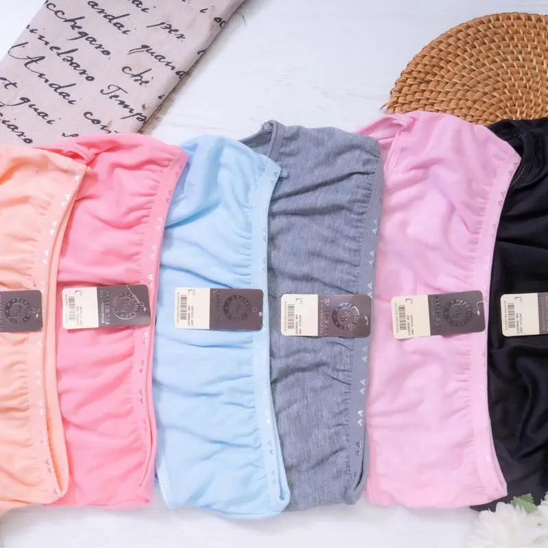 6 Pcs Celana Dalam Wanita Dewasa Mirip Yss 2907 Katun Poliester Polos Lucu Cewek Motif Remaja Cd Murah Dasar Panites celana dalawa cewek 5