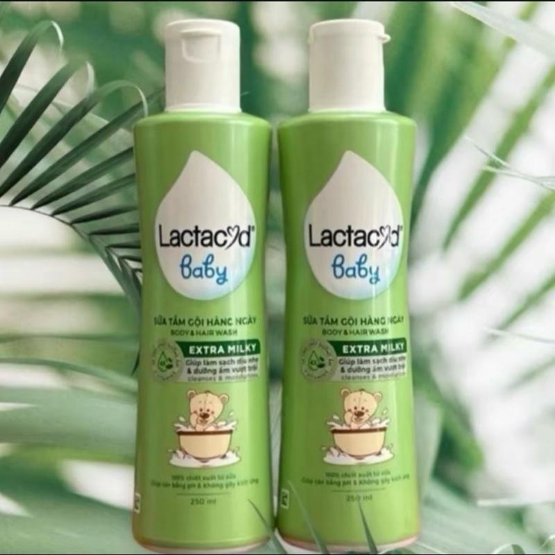 Sữa Tắm và gội toàn thân Lactacyd dùng cho trẻ từ sơ sinh chai 250ml