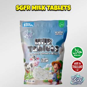 SGFR Milk Tablets Original Sweetened with Calcium (50g)