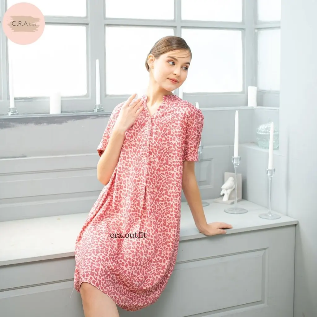 CRA OUTFIT - Dress Daster Rayon Premium Kekinian Busui Friendly - Amariels Series - AMS2