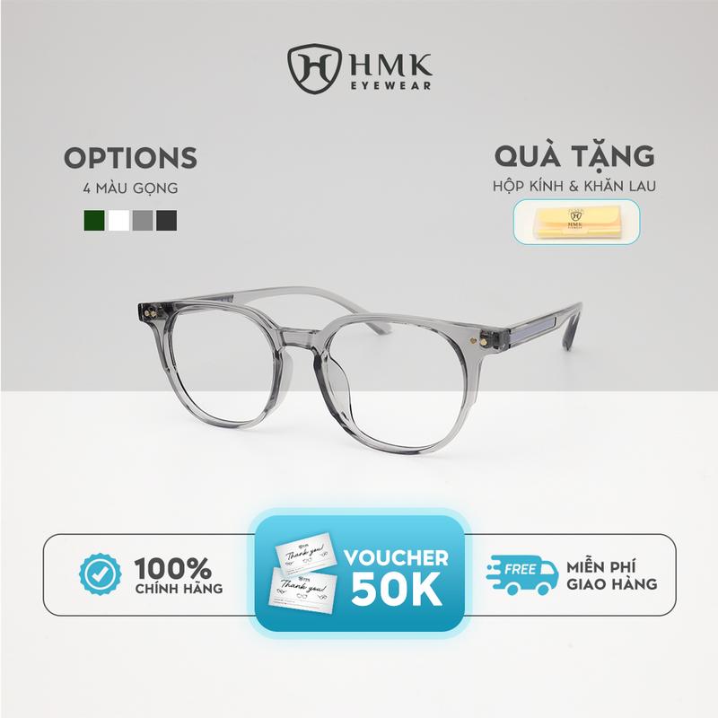 Gọng Nhựa Eyewear Lõi Kim Loại Chắc Chắn Dáng Vuông Thời Trang Nam Nữ Trẻ Trung, Gọn Nhẹ - GN98155