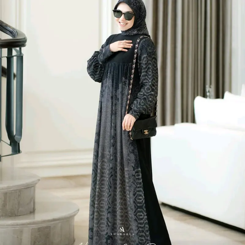 Humaira Set Print (Set Scarf) by shArarea 7
