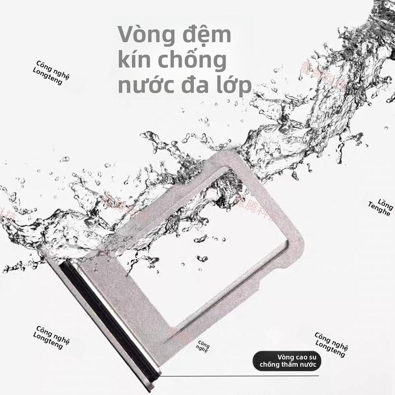 Khay SIM card chính hãng Apple dành cho iPhone 5, 6, 7, 8 series, khay SIM đơn.