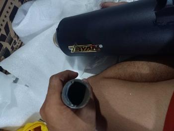 Product Review of Knalpot Byan Racing LUSTER Bor Boran 3×4  Beat Vario Mio Sporty Nmax Aerox Scoopy INLET 32 Pipa 28mm 32mm Mesin Motor Motorcycle  Tabung from R**. 0