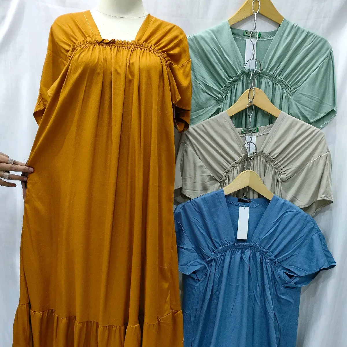 Daster bahan rayon adem berbagai model harga murce