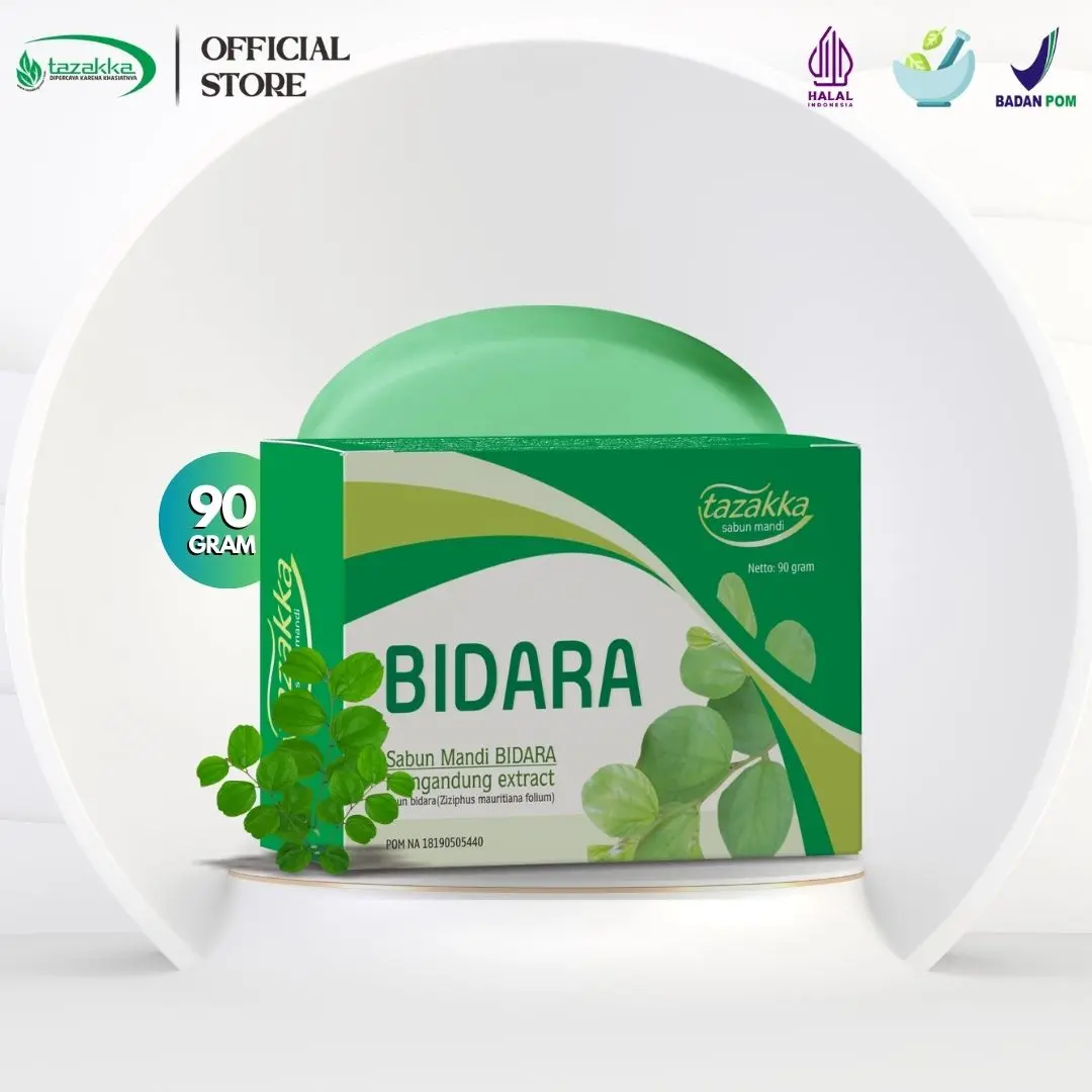 Sabun Gatel2 Yg Ampuh Seluruh Badan Ekstrak Daun Bidara Herbal Tazakka - 90 Gr Membersihkan Perawatan Soap Tubuh Vitamin Mencerahkan