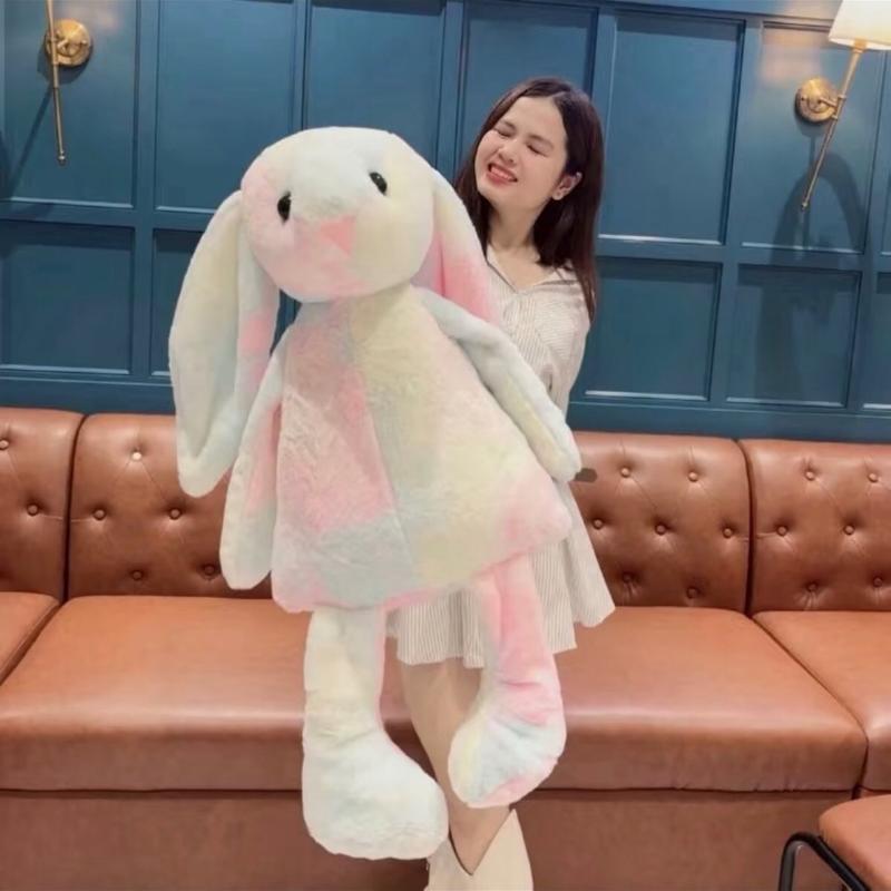 Gấu Bông Thỏ Tai Dài Jellycat size 65cm Hàng QC Thú Nhồi Bông Thỏ Hoạt Hình siêu to