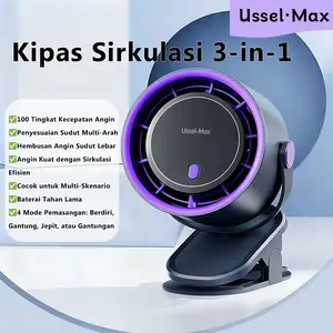 COD kipas meja, kipas jepit senyap dan bertenaga, kipas turbo bertenaga