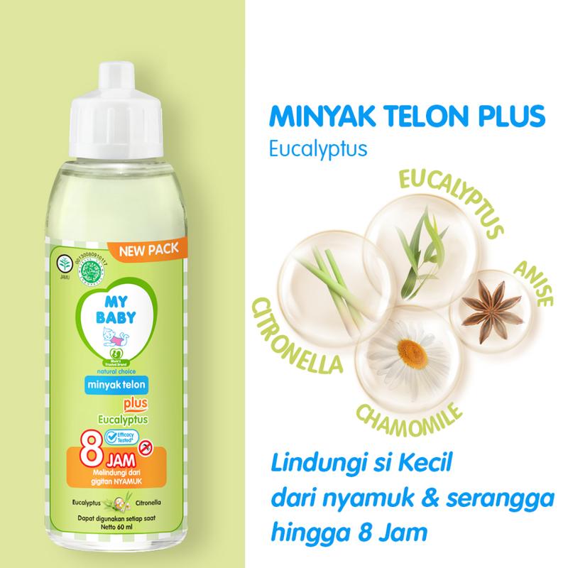 My Baby Minyak Telon Plus Menghangatkan & Melindungi Anak Bayi Dari Gigitan Nyamuk 2