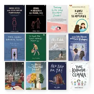 Buku Novel Bebas Pilih Judul - Ayah Ini Arahnya Kemana - Nak Kamu Gapapa Kan - Kamu Tak Harus Sempurna - Dewasa Itu Keras Ya Bu - Aku Titip Dia Ya - Hai Nak - Yang Katanya Cemara - Tentang Luka Yang Kusimpan Sendiri Dll Habits