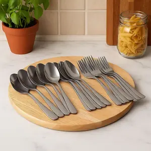 1 Lusin 12 PCS Sendok Garpu Stainless Sendok Dewasa murah