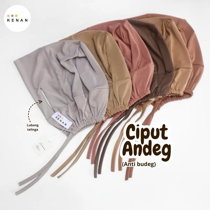 KENAN - Ciput Andeg (anti budeg) inner tali lubang telinga 0