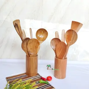 ARENHANDICRAFT Paket peralatan masak kayu