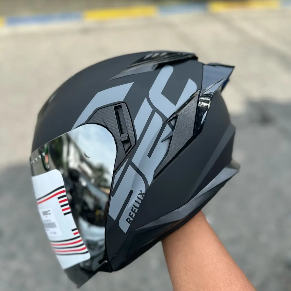 SEC REFLUX/REFINED Half Face Helmet Dual visor Promo!