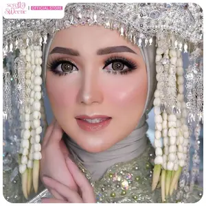 [NO BOX DC1] Softlens Maki Grey dan Brown DC1 Dreamcolor1 Box Gray