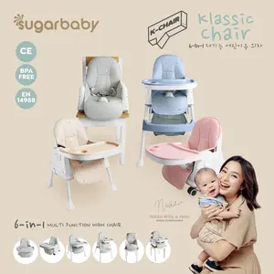 Sugarbaby K Chair 6in1 Multifunction High Chair/booster seat/kursi anak/ Kursi Makan