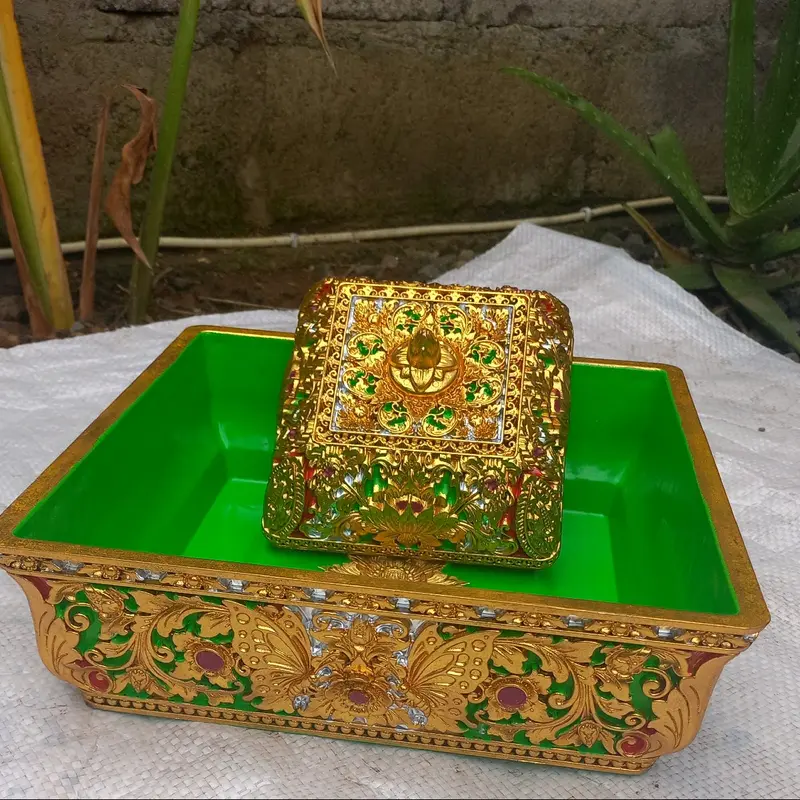 bokor kotak uk.28cm bahan melamin 7