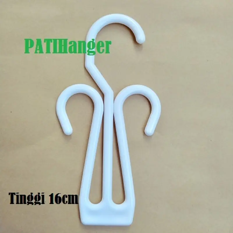 1 Lusin Hanger Gantungan Sepatu/Sandal Putih 2