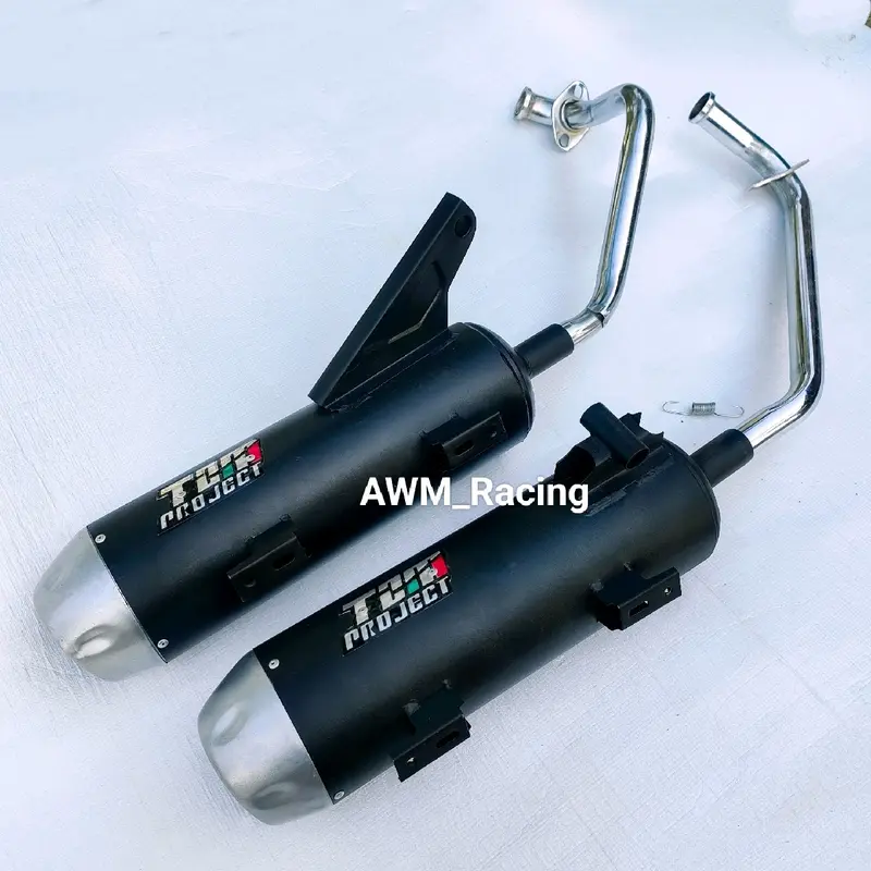 Knalpot TZM Project Vario 125 Vario 150 Beat fi Beat karbu Scoopy Vario 110 Mio smile Mio sporty COD Motor knalpot tzm 1