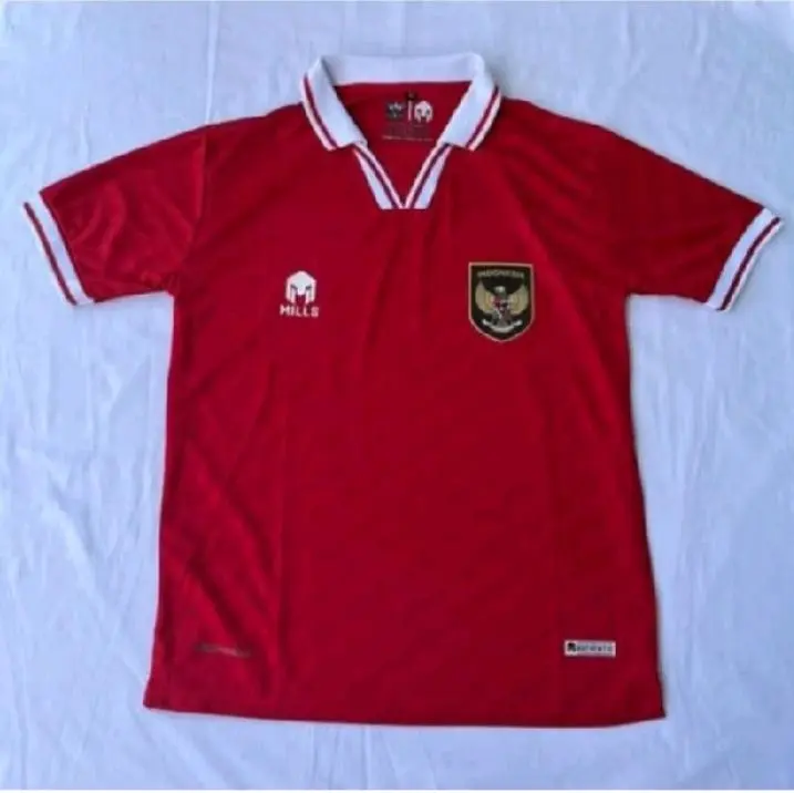 Jersey Mills merah// Jersey Timnas Indonesia 1