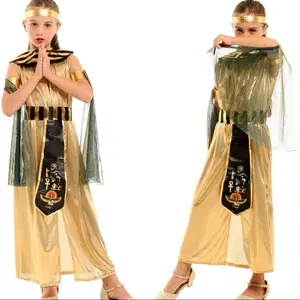 Costume anak Egypt Cleopatra kostum anak Ratu mesir halloween
