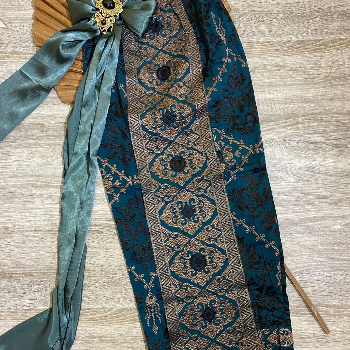 One Set Kamen Bordir Lasem motif Rantai