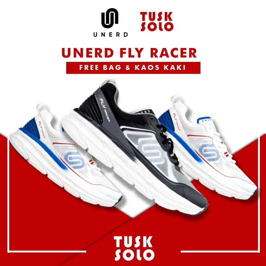 Sepatu Unerd Fly Racer Sepatu Sneakers Casual Sport Sepatu Unerd Ori