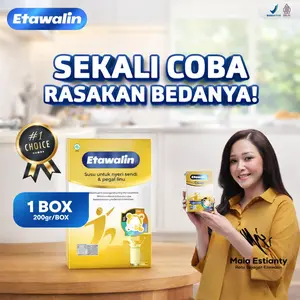 ETAWALIN ORIGINAL SUSU KAMBING SOLUSI ASAM URAT DAN NYERI SENDI - 1 BOX