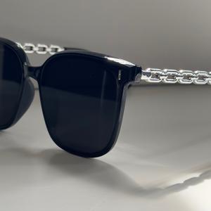 FS Fsg52 salah satu jenis Cermin Mata Hitam korea bergaya eyewear fesyen Cermin Mata Hitam elegant Cermin Mata Hitam viral gaya korea unisex Cermin Mata Hitam Hitam Cermin Mata Hitam