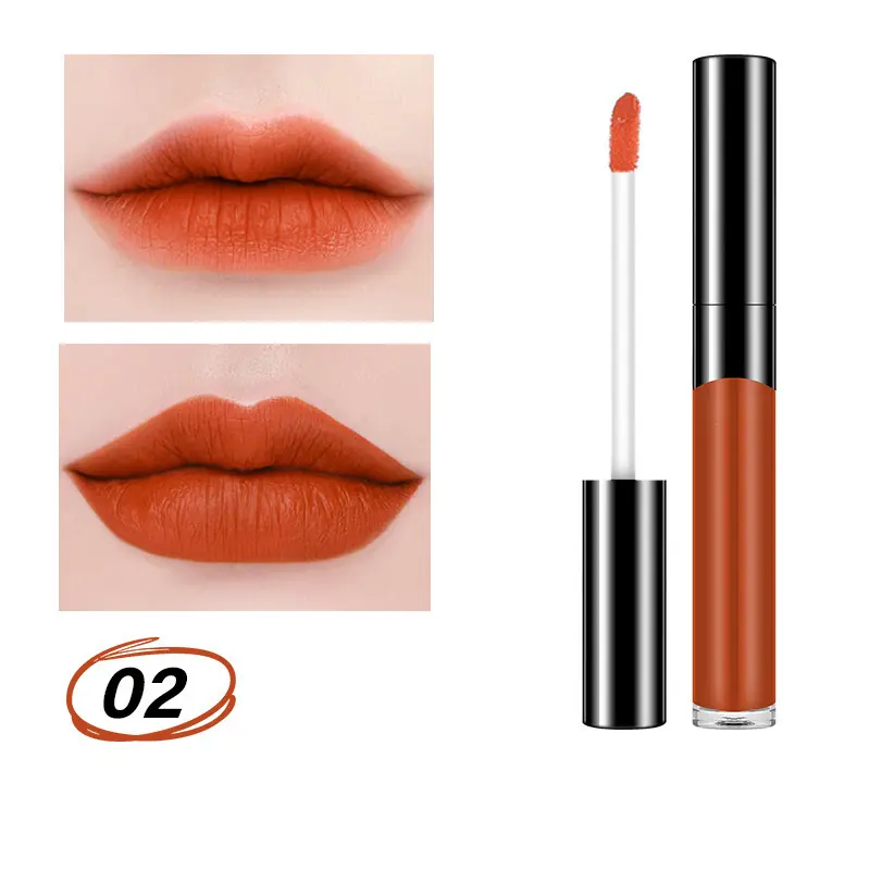 Lipstik Bright Velvet Lipglaze Waterproof - Gloss Bibir - Lipstick 2