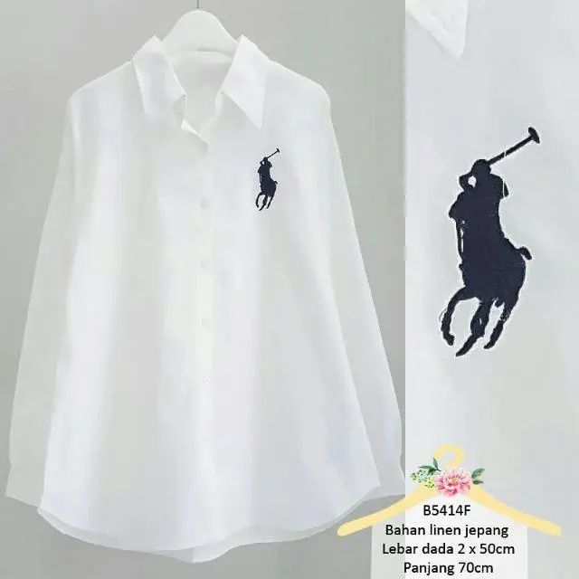 Kemeja Polo  kemeja putih  kemeja polos  kemeja busui  kemeja jumbo  baju jumbo  baju formal