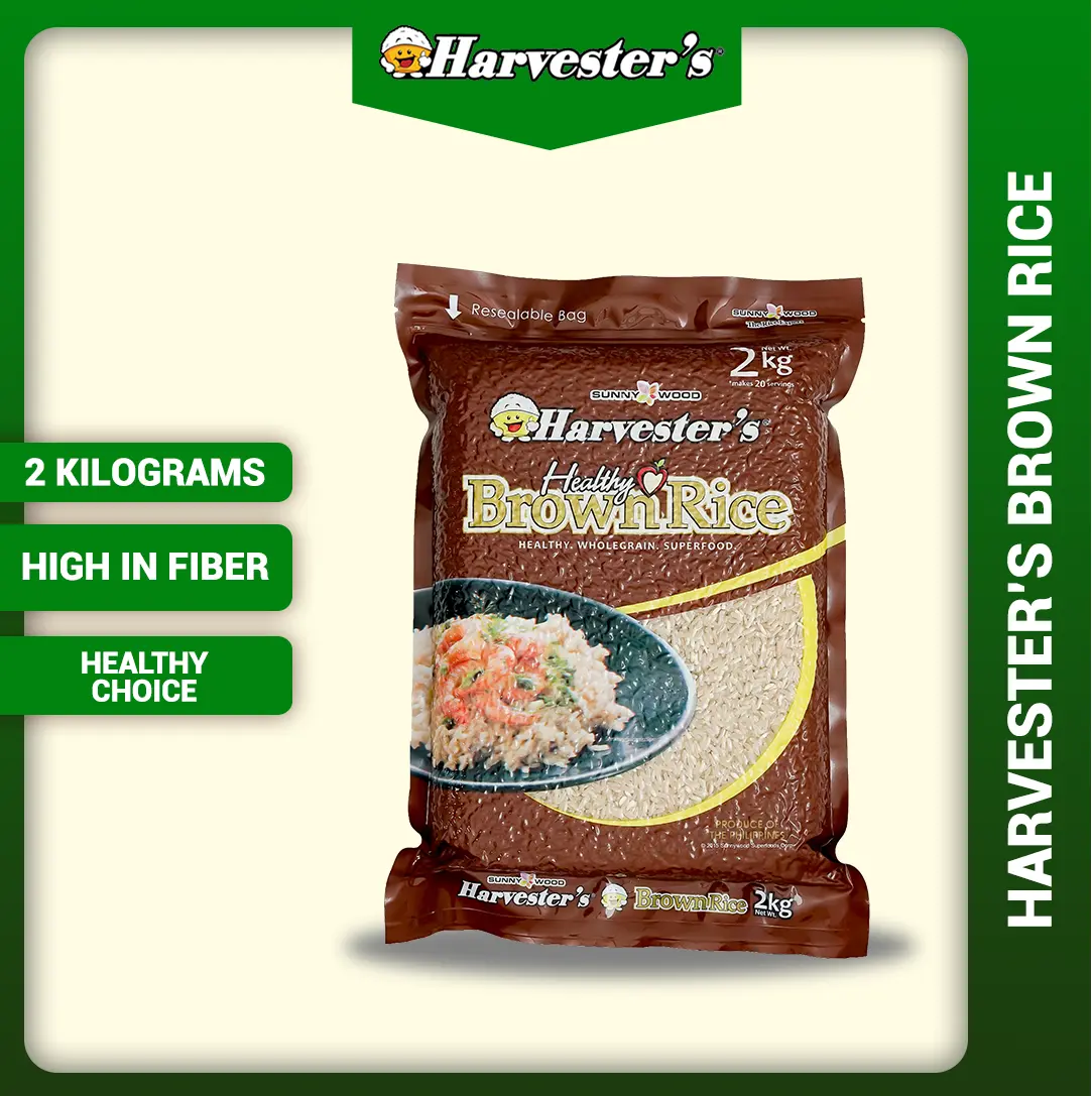 HARVESTER'S BROWN RICE 2 KILOGRAMS - TikTok Shop Philippines