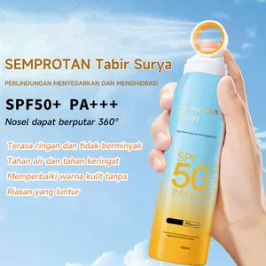 Outdoor Sun Spray SPF50+ PA+++ Sunscreen Spray 150ml Sunblock Anti UV Wajah dan  Tubuh  badan Sun protection