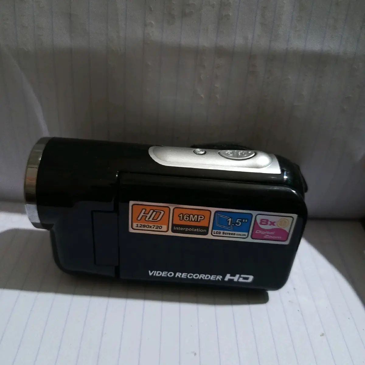 DENNOS DV-180 Camcorder Digital Camera 1080P 12MP Video Full HD DV DVR 2.0'' TFT LCD 16x Zoom