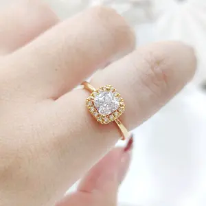 PerhiasanKita Beli 2 produk apapun gratis 1 - Cincin C11 Wanita Permata Satu Kotak Aksesories wanita tahan lama anti karat