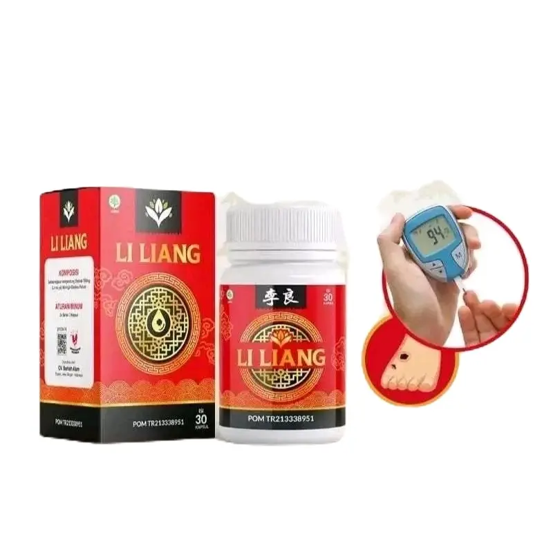 LI LIANG Herbal Cina Atasi Diabetes Original 30 Kapsul