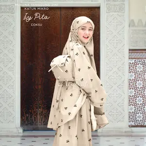 MUKENA ANAK TANGGUNG KATUN 2IN1 MOTIF IVY PITA / TASYA / CLARISSA / AVERY / ELISE / AMANDA / CHERRY / SOFI PITA/ ELISYA LASERCUT/ LOVE