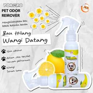 Pet Odor Remover Penghilang Bau kotoran Kucing Pororo 100ml