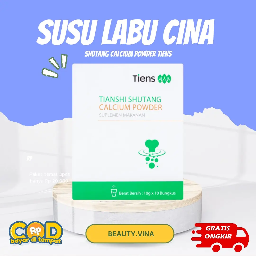 SUSU LABU CINA UNTUK DIABETES - ORIGINAL HERBAL ALAMI SHUTANG CALCIUM POWDER - BPOM