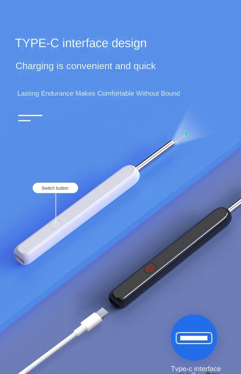 Product Introduction of Dụng Cụ Ngoáy Tai Trực Quang, Công Nghệ WIFI Không Dây, Dụng Cụ Lấy Ráy Tai HD Cho Điện Thoại Thông Minh, Mô Hình Ngoáy Tai, Quà Tặng Giáng Sinh Và Năm Mới, NE3 17
