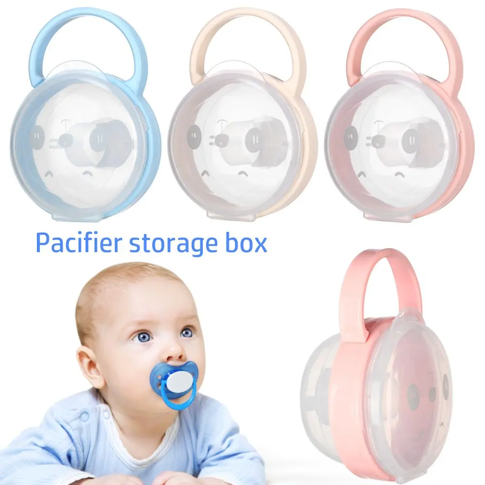 Safe Portable Dust-proof Nipple Storage Case Baby Pacifier Box Soother Container Infant Supplies